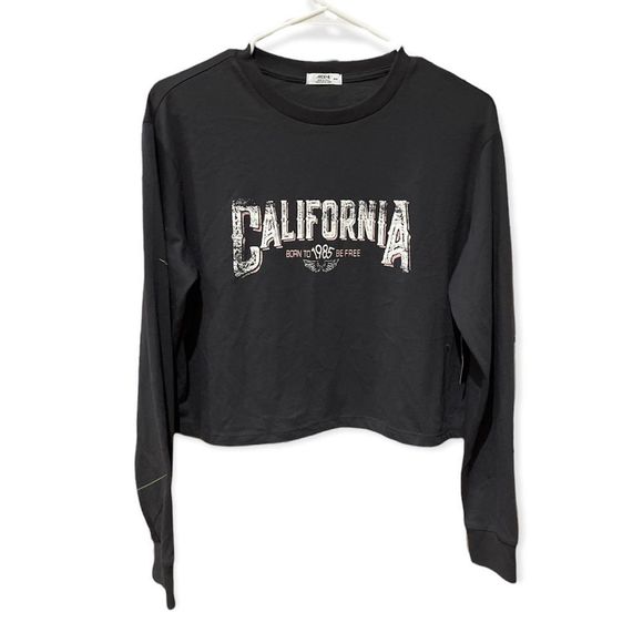 Ardene crop long sleeve tee size Medium - Picture 1 of 8